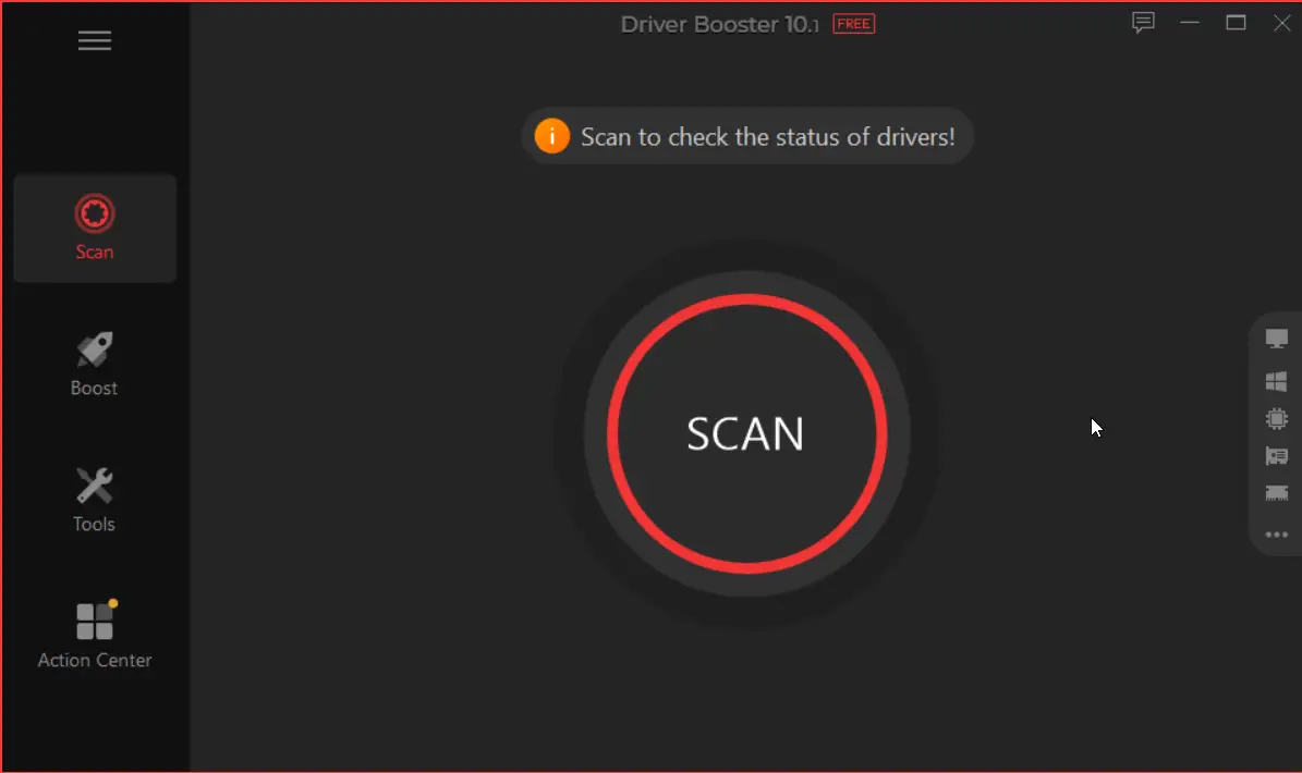 Scan for driver updates driver booster