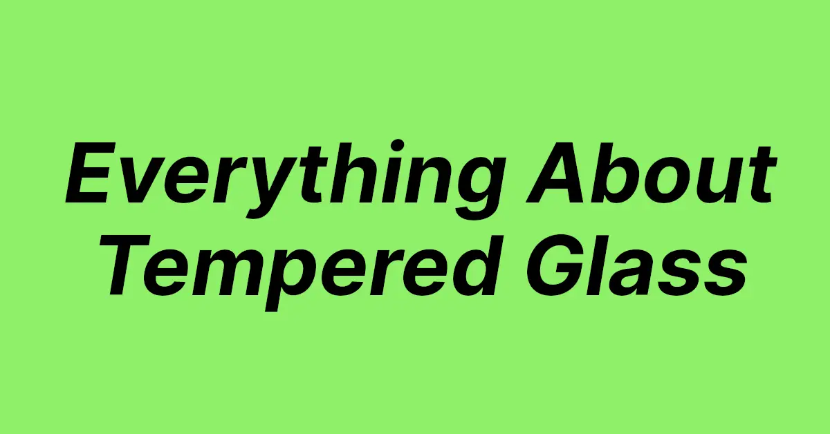 tempered glass