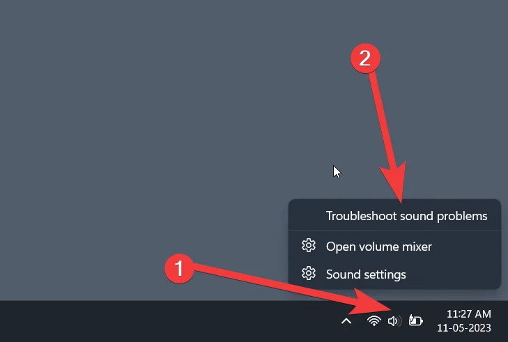 sound troubleshooter