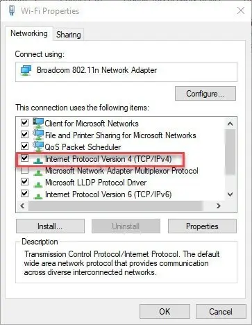internet protocol Version 4